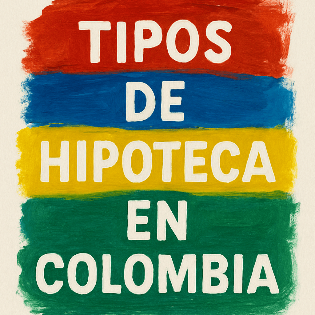 Tipos de hipoteca en Colombia
